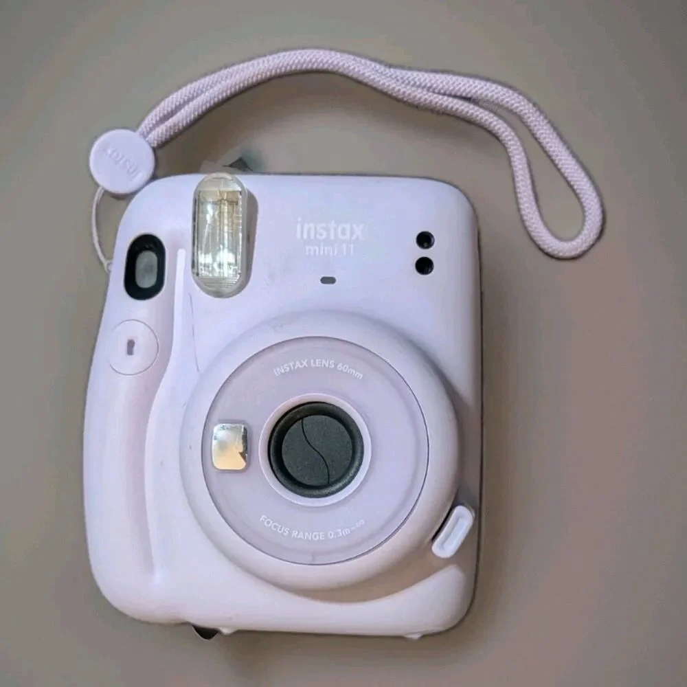 Fujifilm Instax Mini 11 Instant Film Camera Lilac Purple Tested Works